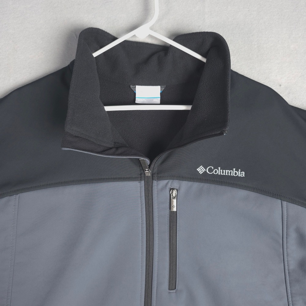 Columbia Softshell Jacket Full Zip Lightweight Gr… - image 3